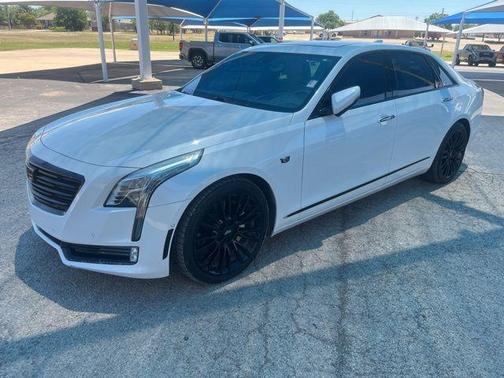 Crystal White 2016 Cadillac CT6 3.6L Premium Luxury