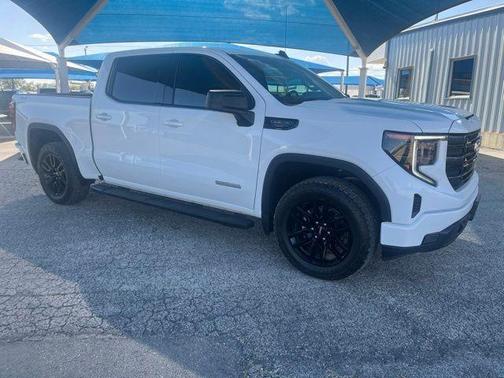 Summit White 2024 GMC Sierra 1500 Elevation