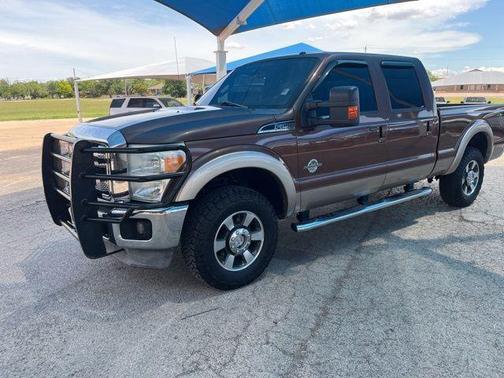Pale Adobe Metallic 2011 Ford F-250 Lariat
