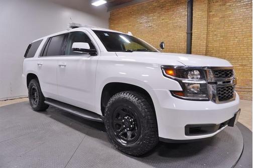 White 2019 Chevrolet Tahoe Police
