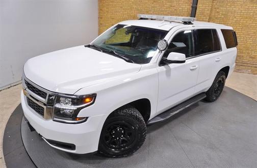 White 2019 Chevrolet Tahoe Police