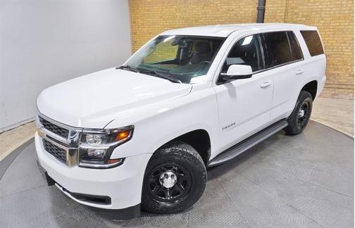 White 2017 Chevrolet Tahoe Commercial Fleet