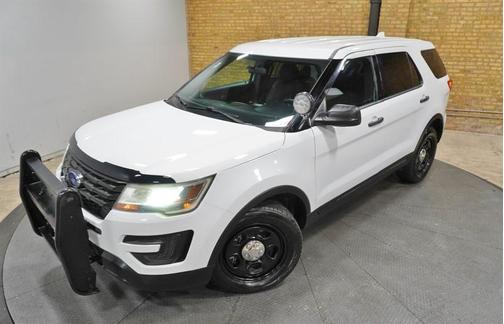White 2017 Ford Utility Police Interceptor Base