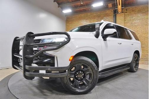 White 2023 Chevrolet Tahoe Police