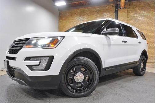 White 2017 Ford Utility Police Interceptor Base