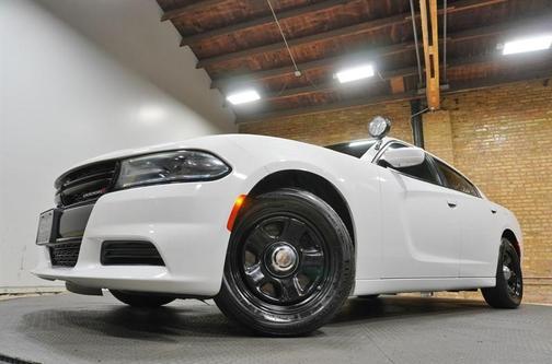 White 2019 Dodge Charger Police