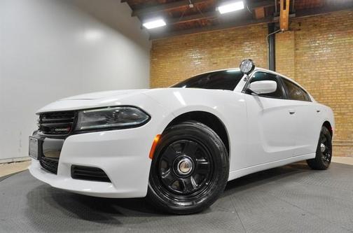 White 2019 Dodge Charger Police