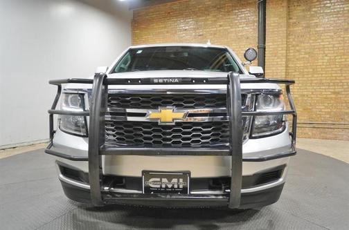 Silver 2019 Chevrolet Tahoe Police