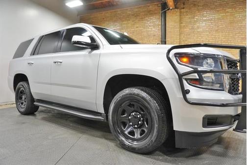 Silver 2019 Chevrolet Tahoe Police
