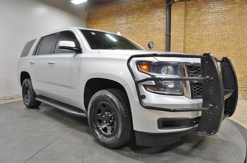 Silver 2019 Chevrolet Tahoe Police