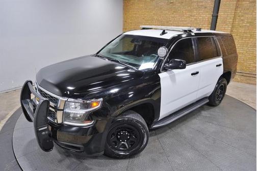 Black / White 2018 Chevrolet Tahoe Police