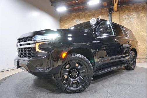 Black 2021 Chevrolet Tahoe Police