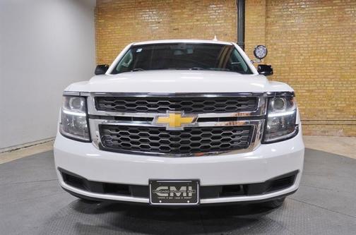 White 2018 Chevrolet Tahoe Police