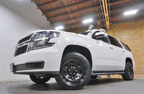 White 2016 Chevrolet Tahoe Police