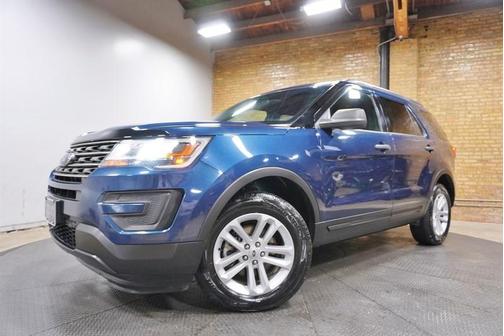 Blue Jeans Metallic 2017 Ford Explorer Base