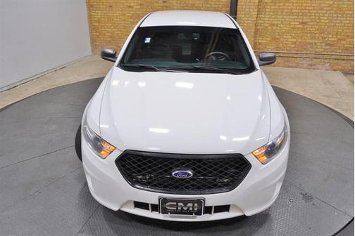 White 2014 Ford Sedan Police Interceptor Base