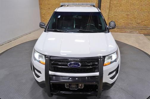 White 2018 Ford Utility Police Interceptor Base