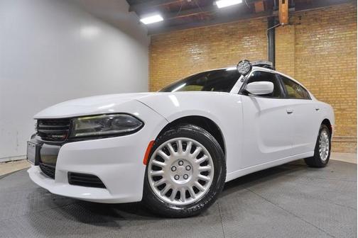 White 2019 Dodge Charger Police