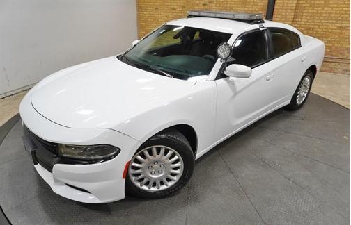 White 2019 Dodge Charger Police