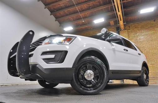 White 2017 Ford Utility Police Interceptor Base