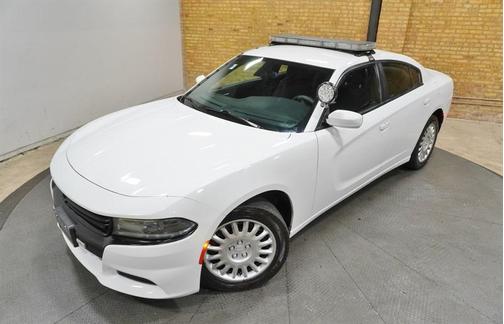 White 2019 Dodge Charger Police