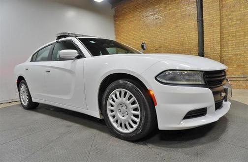 White 2019 Dodge Charger Police
