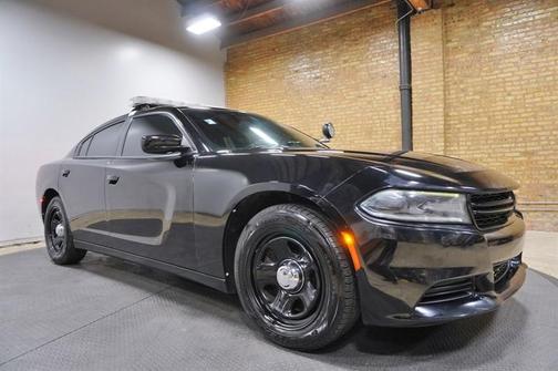 Black 2019 Dodge Charger Police