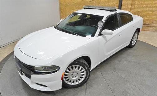 White 2018 Dodge Charger Police