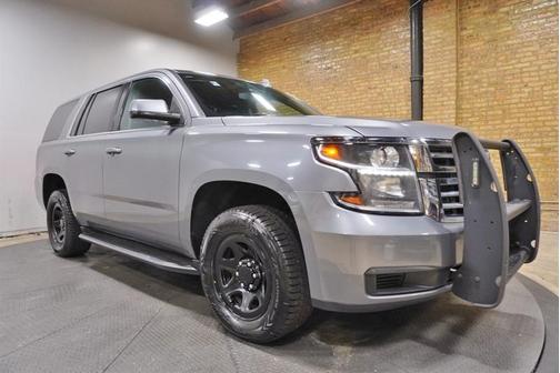 Gray 2020 Chevrolet Tahoe Police