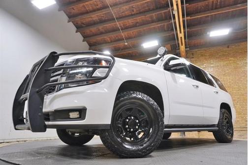 White 2019 Chevrolet Tahoe Police
