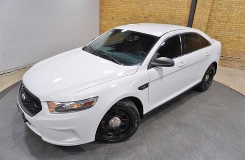 White 2013 Ford Sedan Police Interceptor Base