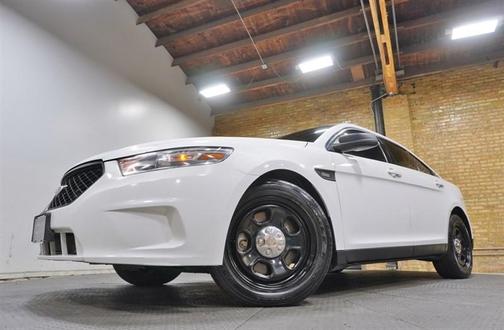 White 2013 Ford Sedan Police Interceptor Base