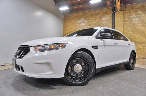 White 2013 Ford Sedan Police Interceptor Base