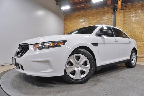White 2015 Ford Sedan Police Interceptor Base