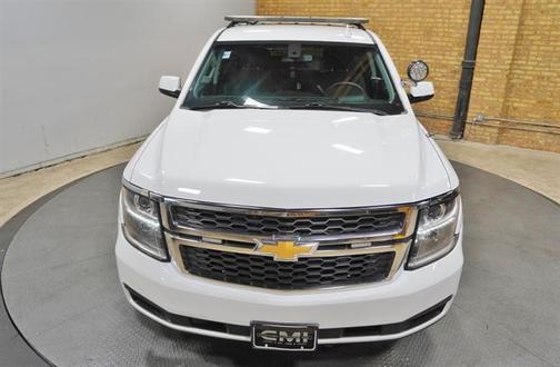 White 2018 Chevrolet Tahoe Police
