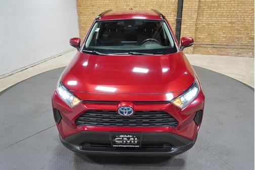 Ruby Flare Pearl 2021 Toyota RAV4 Hybrid LE