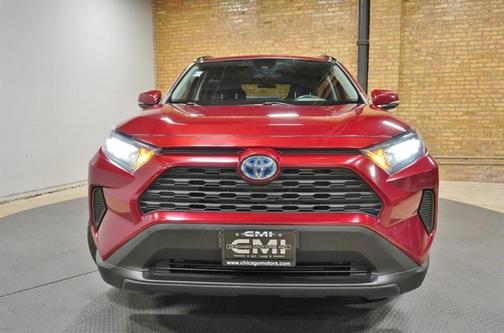 Ruby Flare Pearl 2021 Toyota RAV4 Hybrid LE