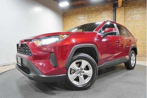 Ruby Flare Pearl 2021 Toyota RAV4 Hybrid LE