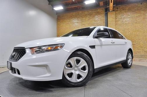 White 2013 Ford Sedan Police Interceptor Base