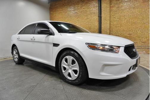 White 2013 Ford Sedan Police Interceptor Base