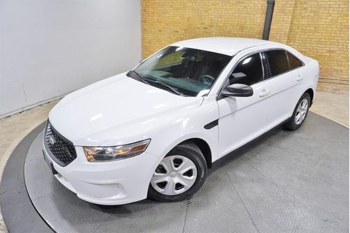 White 2013 Ford Sedan Police Interceptor Base