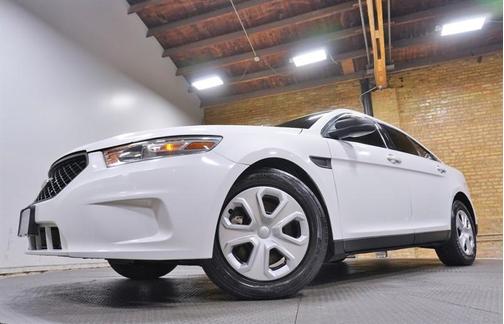 White 2013 Ford Sedan Police Interceptor Base