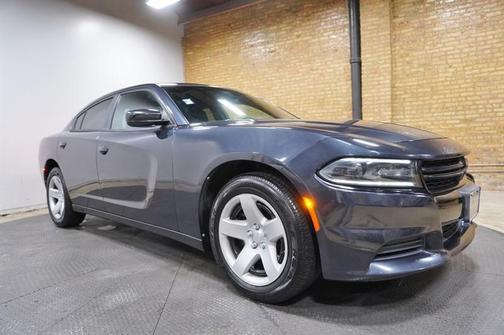 Gray 2016 Dodge Charger Police