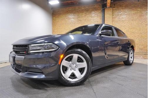 Gray 2016 Dodge Charger Police