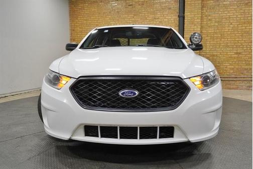 White 2015 Ford Sedan Police Interceptor Base