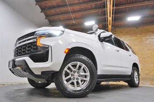 White 2022 Chevrolet Tahoe Police