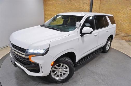 White 2022 Chevrolet Tahoe Police
