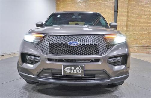 Gray 2020 Ford Utility Police Interceptor Base
