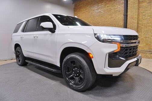 White 2022 Chevrolet Tahoe Police