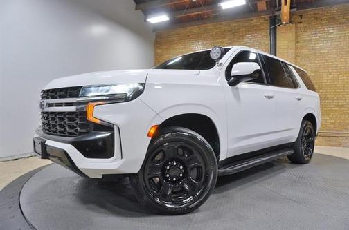 White 2022 Chevrolet Tahoe Police
